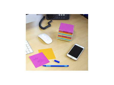 kangaro Recharge bloc cube, 90 x 90 mm, 700 feuilles, blanc