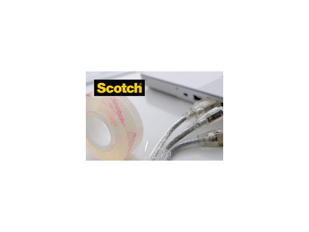 Scotch Ruban adhésif Crystal, 19 mm x 33 m, 3+1 GRATUIT