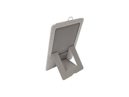 sigel Porte-menu à pince, A5, gris foncé / beige