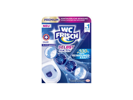 WC Frisch AUTO ACTIF Nettoyant & désodorisant WC BLEU CHLORE
