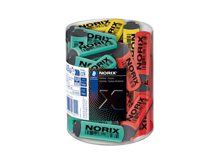 STAEDTLER Gomme en plastique NORIX, présentoir de 30