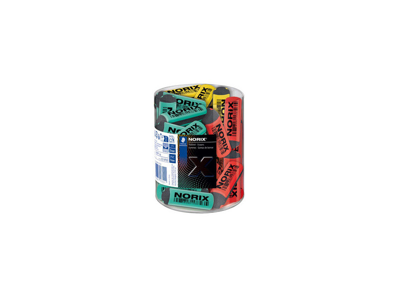 STAEDTLER Gomme en plastique NORIX, présentoir de 30
