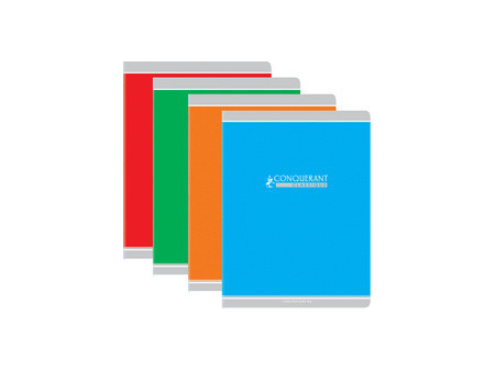CONQUERANT CLASSIQUE Cahier 240 x 320 mm, Seyès, bleu