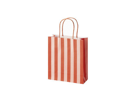 folia Sac en papier 'STRIPES AMORE', taille: S