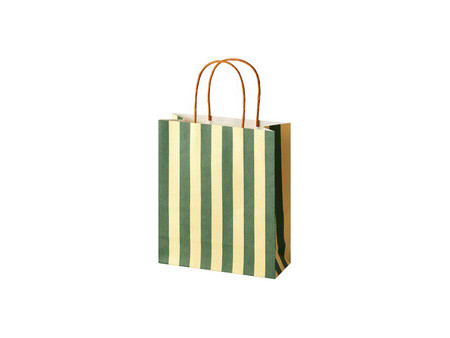 folia Sac en papier 'STRIPES AMORE', taille: S