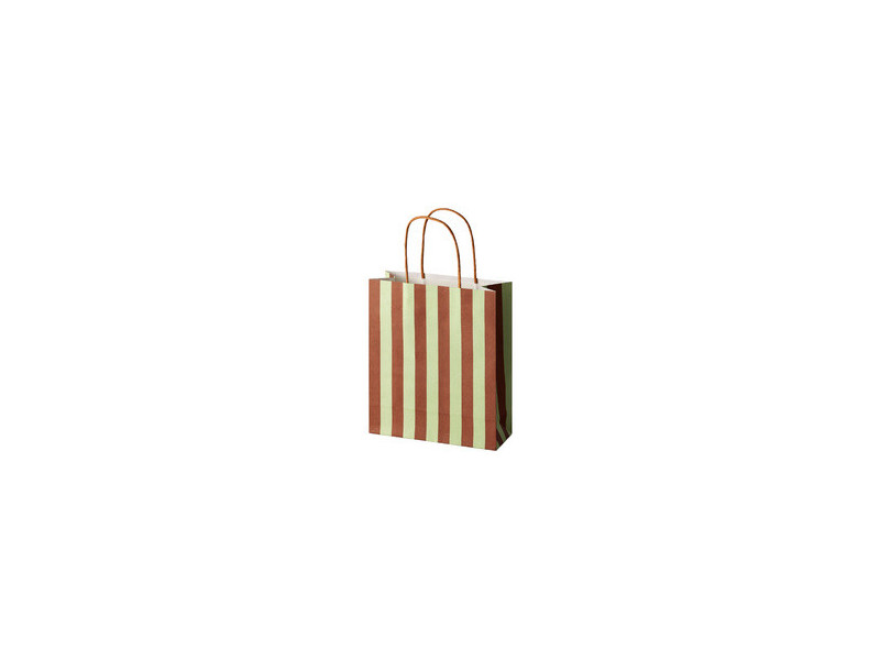 folia Sac en papier 'STRIPES AMORE', taille: M