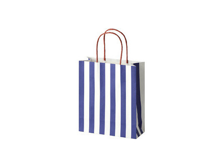 folia Sac en papier 'STRIPES CLASSIC', taille: M