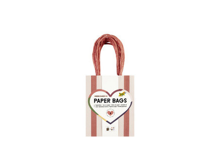 folia Sac en papier 'STRIPES CLASSIC', taille: M