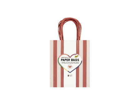 folia Sac en papier 'STRIPES CLASSIC', taille: M