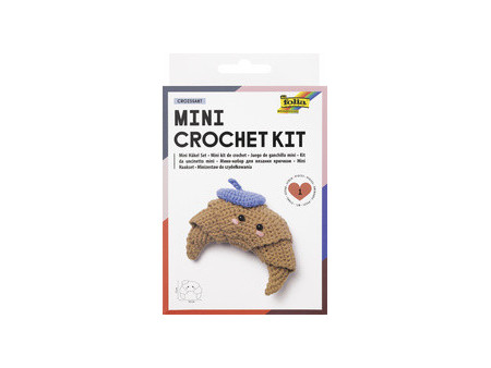 folia Mini-kit de crochet 'CROISSANT'