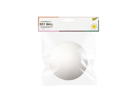 folia Boule en polystyrène XL, diamètre: 120 mm, blanc