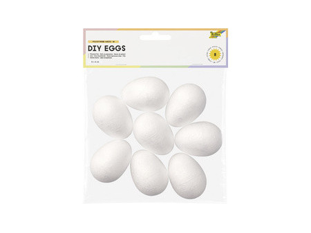 folia Oeuf en polystyrène S, 30 x 20 mm, blanc