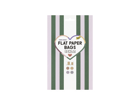 folia Sachet plat Flat Paper Bags Stripes 'CLASSIC'
