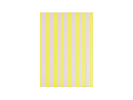 folia Carton à dessins 'NEON STRIPES', carton, A3, jaune