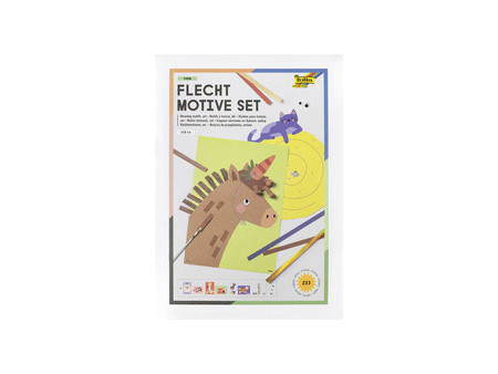 folia Motifs à tresser Ferme, 233 pièces
