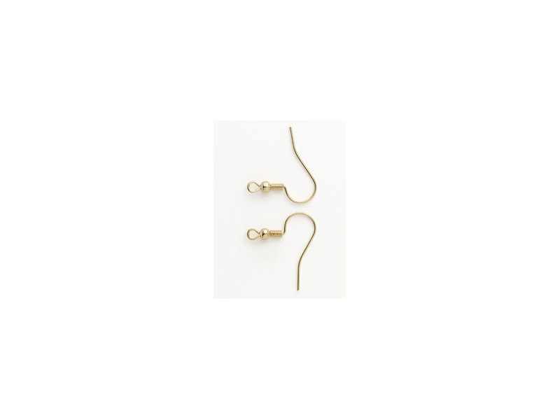 folia Crochet de boucle d'oreille DIY, 20 x 18 mm, argent