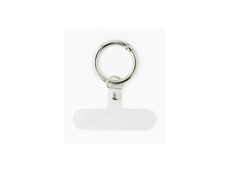 folia Attache de lanière de téléphone portable DIY, argent