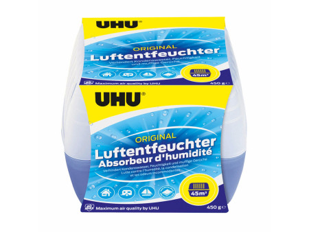 UHU Déshumidificateur, pour les pièces jusqu'à 45 m3,