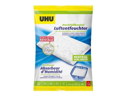 UHU Déshumidificateur, sachet de recharge, 450 g