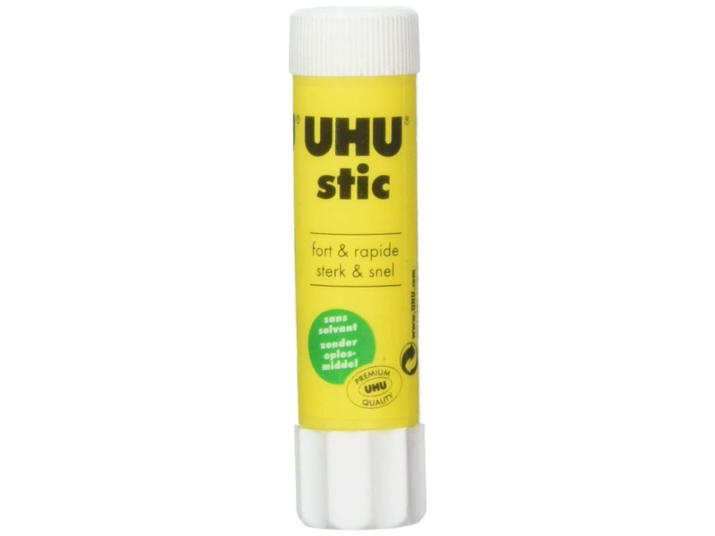 UHU Bâton de colle stic, sans solvants, 8,2 g, avec capuchon