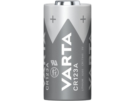 VARTA Pile photo 'Lithium', CR123A, 3,0 volts, blister de 2