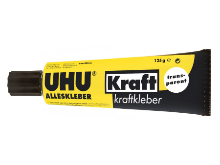 UHU Colle forte universelle transparente, avec solvant, 125g