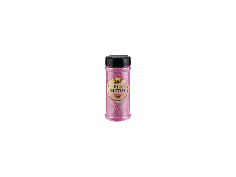 folia Paillettes Bio Glitter, 100 g, rose irisé