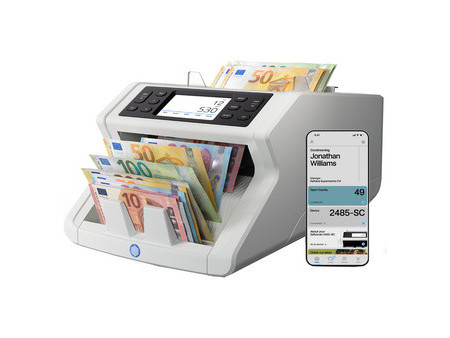 Safescan Compteuse de billets 'Safescan 2485-SC', gris