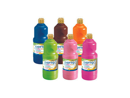 GIOTTO Gouache SCHOOL PAINT, 1.000 ml, assorti