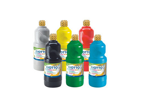 GIOTTO Gouache SCHOOL PAINT, 1.000 ml, assorti
