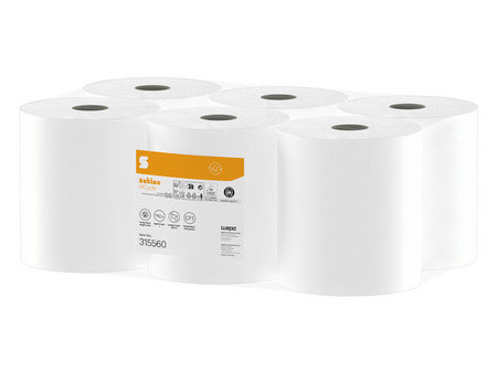 satino by wepa Rouleau d'essuie-mains HiCycle, 300 m