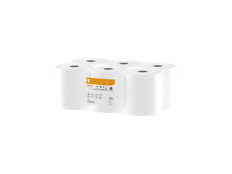satino by wepa Rouleau d'essuie-mains HiCycle, 300 m