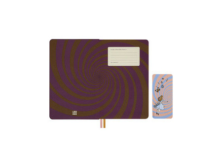 MOLESKINE Carnet 'Alice au pays des merveilles', L/A5