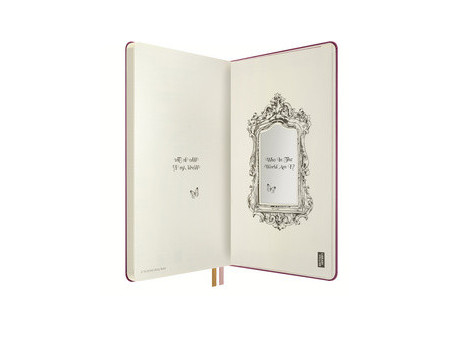 MOLESKINE Carnet 'Alice au pays des merveilles', L/A5