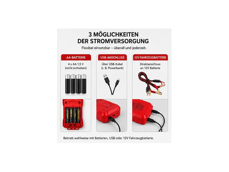 IWH Répulsif anti-martres, 12V, ultrasons & flash lumineux