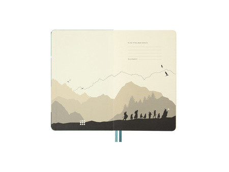 MOLESKINE Carnet 'Seigneur des anneaux - Aragorn', hardcover