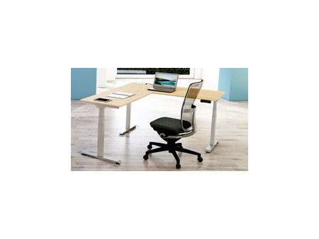 kerkmann Bureau assis-debout Move New Base, érable