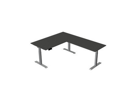 kerkmann Bureau assis-debout Move New Base, gris clair