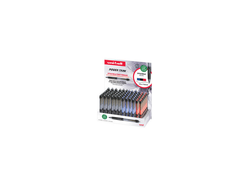 uni-ball Stylo bille POWER TANK SN220, présentoir de 72