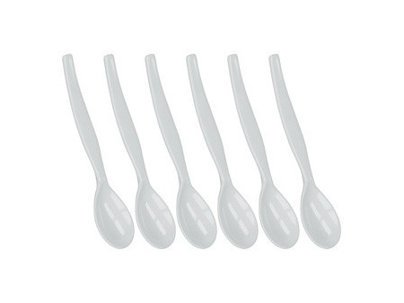 metaltex Cuillère à oeuf, plastique, set de 6