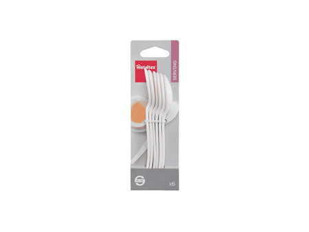 metaltex Cuillère à oeuf, plastique, set de 6
