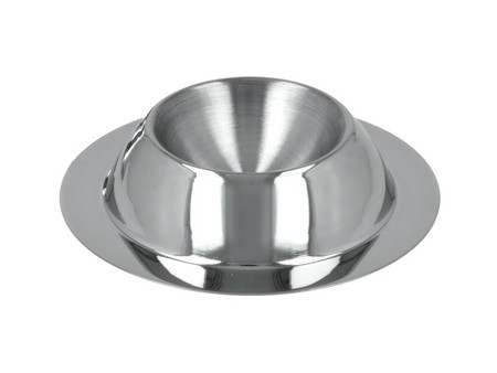 metaltex Coquetier, en acier inoxydable, rond