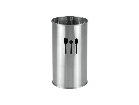 metaltex Pot à couverts, inox, hauteur: 190 mm