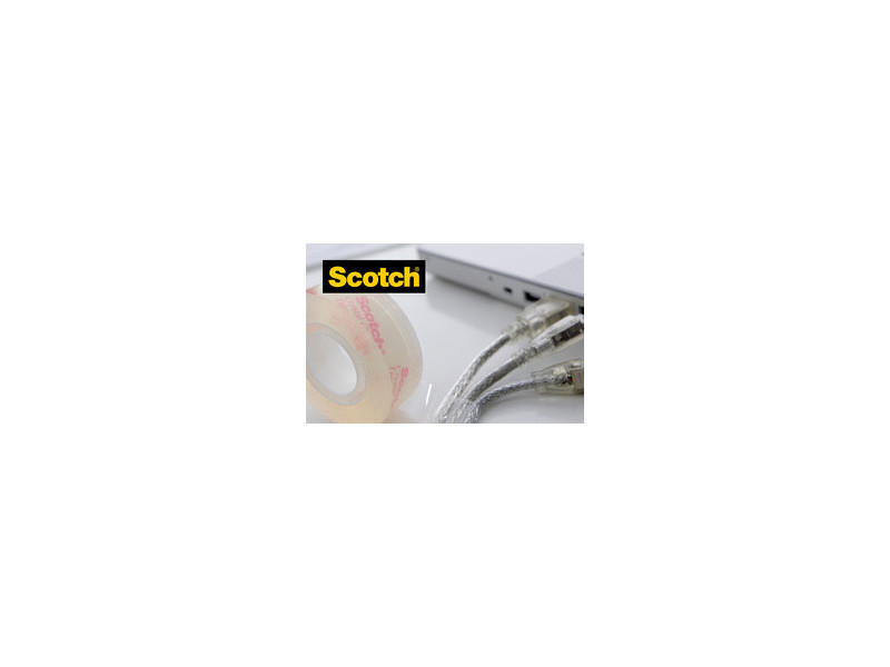 Scotch Ruban adhésif Crystal Clear, dévidoir, pack promo