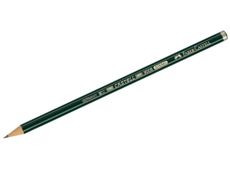 FABER-CASTELL Crayon Steno CASTELL 9008, degré de dureté: 2B