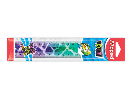 Maped Règle plate Twist'n Flex Animal, 150 mm, flexible