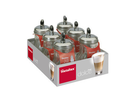 metaltex Sucrier doseur 'Dolce', rond, en présentoir