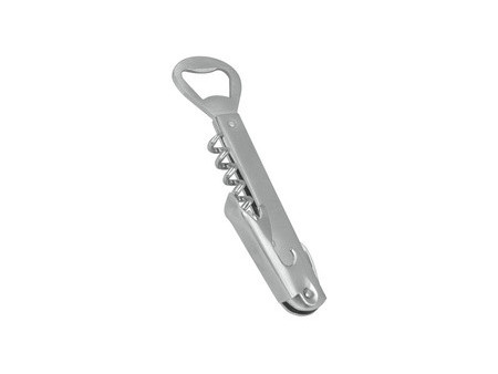 metaltex Couteau de sommelier 5 en 1, en inox, argent