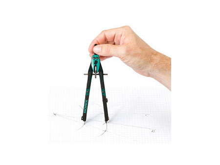 STAEDTLER Compas à réglage rapide NORIX 555, vert
