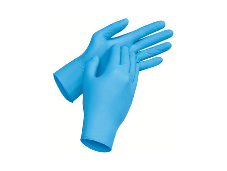 uvex Gant de protection à usage unique u-fit, taille S, bleu